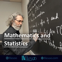 main language Mathematics and Statistics book