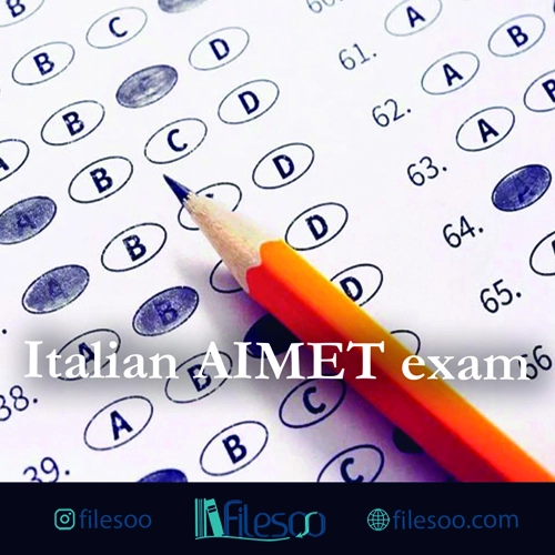 Italian AIMET exam Original Books and ebook