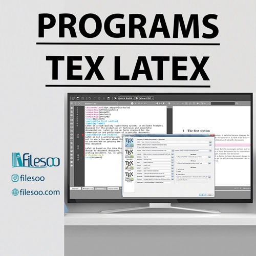 Programs: TeX, LaTeX Original Books and ebook