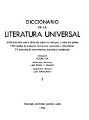 Diccionario de la literatura universal