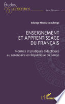 Enseignement et apprentissage du français