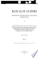 Manual of Anatomy, Systematic and Practical, Including Embryology