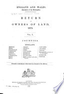 ... Return of Owners of Land, 1873