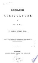 English Agriculture in 1850-51