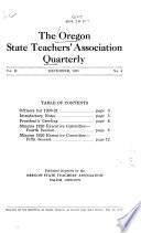 The Oregon State Teachers' Association Quarterly