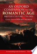 An Oxford Companion to the Romantic Age