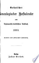 Gothaischer Hof Kalender zum Nutzen und Vergnügen