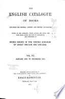 The English Catalogue of Books
