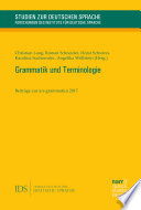 Grammatik und Terminologie