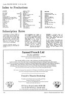 London Theatre Record