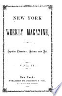 New York Weekly Magazine of Popular Literature, Science and Art