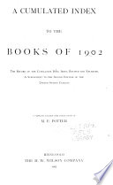 The Cumulative Book Index
