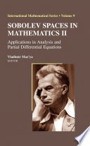 Sobolev Spaces in Mathematics II