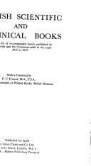 British Scientific and Technical Books