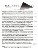 The New York Review of Science Fiction