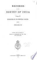 Records of the Survey of India