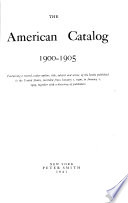 The American Catalogue