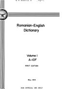 Romanian-English dictionary