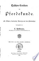 Taschen-Lexikon der Pferdekunde