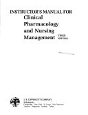Clinical Pharmacology and Nursing Management