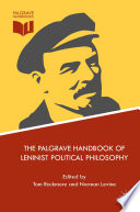 The Palgrave Handbook of Leninist Political Philosophy