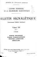 Bulletin signalétique