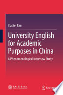University English for Academic Purposes in China