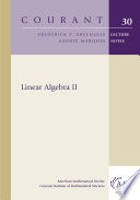 Linear Algebra II
