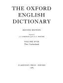 The Oxford English Dictionary