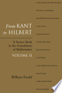 From Kant to Hilbert Volume 2