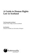 A Guide to Human Rights Law in Scotland