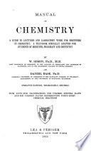 MANUAL OF CHEMISTRY