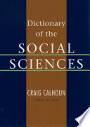 Dictionary of the Social Sciences