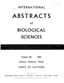 International Abstracts of Biological Sciences