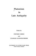 Platonism in Late Antiquity