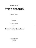 Pennsylvania State Reports
