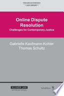 Online Dispute Resolution