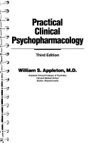 Practical Clinical Psychopharmacology