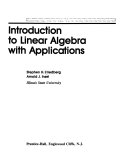 Introduction to Linear Algebra with Applications