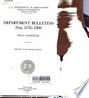 Bulletins of the Experiment Stations, 1921 and 1922