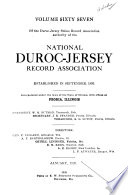 Duroc-Jersey Swine Record Association