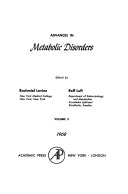 Advances in Metabolic Disorders