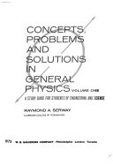 Concepts, Problems, and Solutions in General Physics