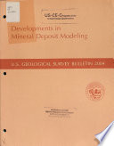 Developments in Mineral Deposit Modeling