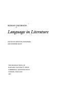 Language in Literature