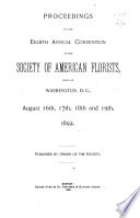 Proceedings of the Annual Convention