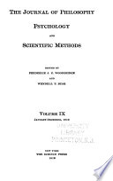The Journal of Philosophy, Psychology and Scientific Methods