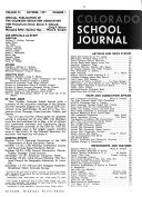 CEA. Colorado School Journal