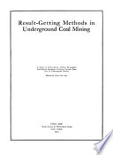 Result-getting Methods in Underground Coal Mining