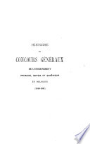 Histoire des concours généraux de l'enseignement primaire, moyen et supérieur en Belgique (1840-1881): 1873-1881